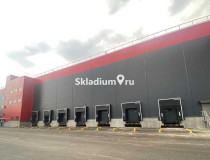 Вид здания. Сухой склад (+18) Склад Московская обл, Люберцы, пгт Томилино, тер Логистический центр, 23-й км Новорязанского шоссе, д 28 , 10 510 м2 фото 3